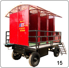 Mobile toilet vans manufacturer