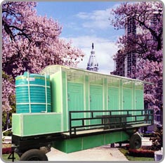 mobile toilet vans, mobile toilet van manufacturer